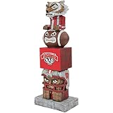 NCAA Wisconsin Badgers Tiki Totem
