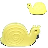 The Art of CureTM Organic Teething Silicone Yellow SNAIL Baby BPA Free, All Natural by The Art of Cu