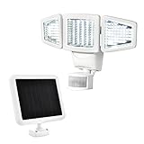 SOLAR MOTION ACTIVATED LIGHT.150 LED TRIPLE HEAD. SUNFORCE by Sun Force [並行輸入品]