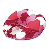 授乳用クッション ハート柄タイプ カバーが洗える