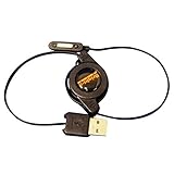 ブライトンネット マグネットUSBリールケーブル ブラック BM-XPRMGREEL/BK