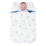 ARIBEBE Baby Sleeping Bag [並行輸入品] (Lamb Blue)