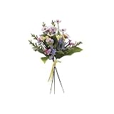 asca 造花 ミックスフラワーピック パープル A-32037-007