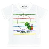 アスナロ（トップス 半袖tシャツ） ERIC CARLE はらぺこあおむし 半袖Tシャツ ベビー 子供 プリント80 ホワイト