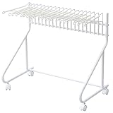 山善(YAMAZEN) ハンガーラック ホワイト 幅74×奥行44×高さ67cm RSL-20(WH2)