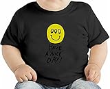 Have A Nice Day Smiley オーガニックベビーTシャツ 12 - 18 Months