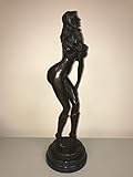ブロンズ真鍮アートSexual Decorations – Naked Woman – Thong Going Up Ass – Tight Look – セクシーなランジェリー – セクシーヒップフ