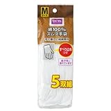スムス 手袋 すべり止め 5双組 マチつき M