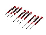 TEKTON 2977 Phillips Flat and Star Precision Screwdriver Set 9-Piece [並行輸入品]