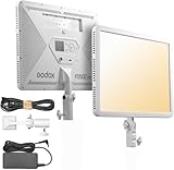 GODOX P260C Pro 45Wビデオライト バイカラー 2800K-6500K CRI/TLCI 98+ NFC自動ペアリング スタジオビデオ照明、TikTok、YouTube、Vlog、ライブストリームなどに対応