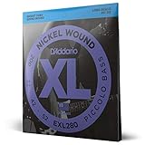 D'Addario ダダリオ ベース弦 ニッケル Piccolo .020-.052 EXL280 【国内正規品】