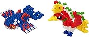 カワダ ナノブロック ポケットモンスター カイオーガ NBPM_063 & ナノブロック ポケットモンスター ホウオウ NBPM_033【セッ