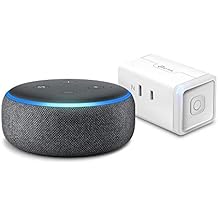 Echo Dot 第3世代 - スマートスピーカー with Alexa、チャコール + TP-Link WiFi スマートプラグ 直差しコンセント 音声コントロール