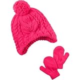 Carter's(カーターズ) ネオンハット&ミトンセット ピンク 小物 2～4歳【並行輸入】