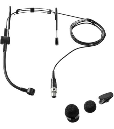 Amazon | SHURE コンデンサーマイクロホン WBH54 ヘッドウォーン