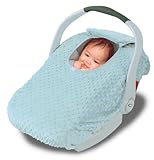 Car Seat Cover - Cover For Your Baby In Their Car Seat - Aqua by Jolly Jumper