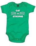 (カタストロフィー) Cat-A-Strophe, プリント　ベビースーツ - グリーン/白 12-18 ヶ月