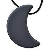 Moon Teething Necklace by Zen Rocks - a Stylish New Twist to Teething - River Rock by Zen Rocks