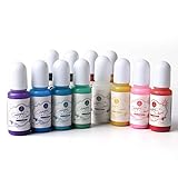 AQUA NAIL レジン液 パール 着色剤 10ml 選べる12色 (10.ゴールド)