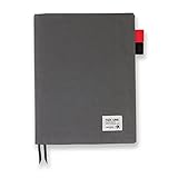 アスカ FLEXLINK カバーノート CN010DG ダークグレー セミB5