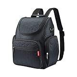 MolySun Insular多機能大容量ベビーおむつのバックパックベビーカーのバッグ屋外の母のバックパックのコンピュータの袋化粧品のバッグ