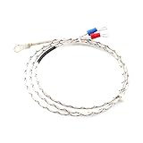 uxcell 熱電対プローブケーブル 熱電対プローブセンサー　熱電対センサー　温度測定　1m Kタイプ 500C