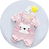 三番目の店 2PC ファッション 男の子と女の子 子供のスーツ かわいいスーツ+漫画のベルトのズボン　萌え熊 (100)