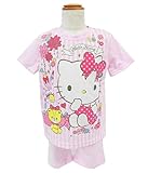 サンリオ ハローキティ 天竺 半袖パジャマ ピンク 100cm