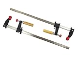 バンドルtaytools 202563ペア2 - Pack 24 " Fスタイルバークランプ2 – 1 / 2 "奥行スリップクラッチ500ポンドクランプ力