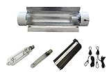 Hyindoor 400W 植物育成ライト MH/HPSランプセット 冷却管リフレクター 電子安定器キット