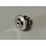 バッジ裏金具 タイタック（銀メッキ）