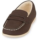 THE CHILDREN'S PLACE(ザ・チルドレンズプレイス) ボーイズセーラーボートシューズ ブラウン シューズ 17cm【並行輸入】
