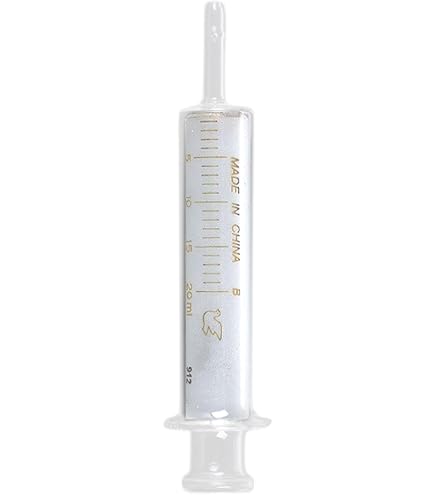 Amazon.co.jp: ガラス製実験用注射筒 20mL : 産業・研究開発用品