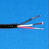 ノーブランド品 ビニルキャブタイヤコード ソフト黒 3芯 0.75sq 【VCT-F-ソフト黒0.75SQX3C】