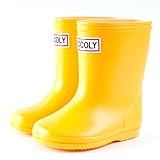 si shu non キッコリー レインブーツキッズ 子供用 19cm イエロー