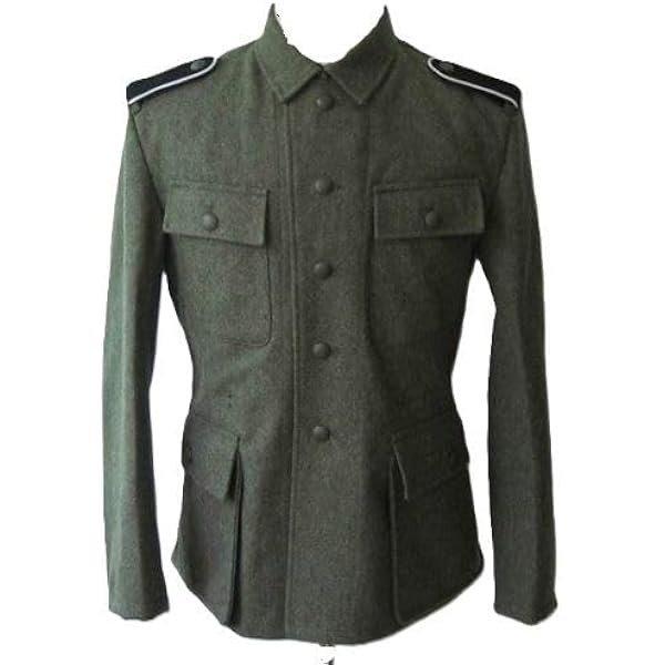 Amazon.co.jp: WW2 ドイツ軍 SS M43 軍服 レプリカ、ミリタリー