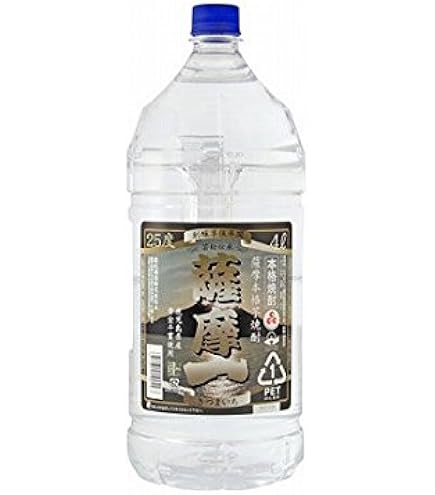 Amazon.co.jp: 都城酒造 本格芋焼酎 みやこんじょ 黒麹仕込み 5L