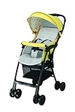 Aprica (アップリカ) 軽量ベビーカー マジカルエアープラス AD レモンハート YE 【ハイシート + メッシュシート + ゆれぐらガードボディ + ワイドダブルタイヤ】 ※3年保証登録可20