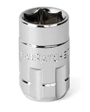 GearWrench 122160GR 1/4-Inch Drive (13mm) Pass Thru Ratchet Socket 1/2-Inch by GearWrench