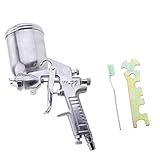 Baoblaze ステンレス製　自動車　ミニスプレーガン　HVLP　コートスプレーヤー　ペイントキャップ　上壺式　4サイズ選ぶ - 2.5mm