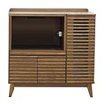 大川家具 関家具 オープンカウンター 幅90cm ブラウン 243861