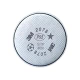3M 2078 P95 Reusable Respirator Filter - Bayonet Connection - 4.3 in Width - 4.3 in Height - 7007075