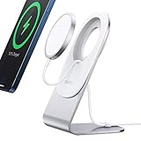 MagSafe充電器スタンド CHOETECH スマホスタンド MagSafeに最適【Magsafe充電器対応 アルミ合金 キズ防止 角度調