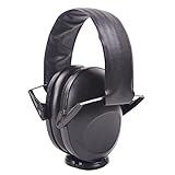 Carejoy 防音イヤーマフ 遮音値21dB プロテクター フリーサイズ軽量 耐摩素材 超弾力性ヘッドバンド 折りたたみ型 聴覚過敏 騒音対策 勉強等様々な用途に