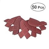 WINOMO サンドペーパー 研磨紙 紙ヤスリ 50枚セット 40/80/120/180/240
