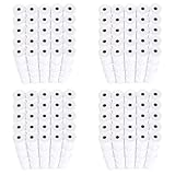 レジスタロール レシートロール 約58mm幅×40mm外径×9mm内径 レジ用感熱ロールペーパー サーマルロール レジロール感熱紙 ハンディターミナル モバイルプリンタ キャッシュレス決済端末 ポータブルPOS端末対応 HAPPEAST (400)