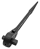 3/8" x 1/2" DUAL DRIVE HEAD RATCHET PIN SPUD WRENCH [並行輸入品]