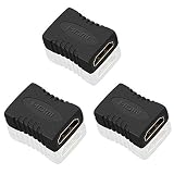 HDMI 変換アダプター 変換プラグ延長コネクター HDMIメス←→HDMIメス (3個セット)