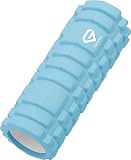 グロング フォームローラー 柔らかい ストレッチローラー foam roller ローラー 筋肉ほぐし ライトブルー