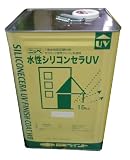 日本ペイント 水性シリコンセラUV 艶消し ホワイト 15kg